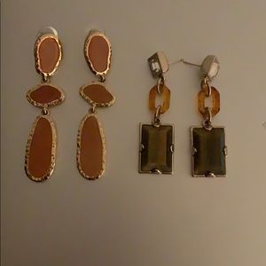 Bundle of earrings